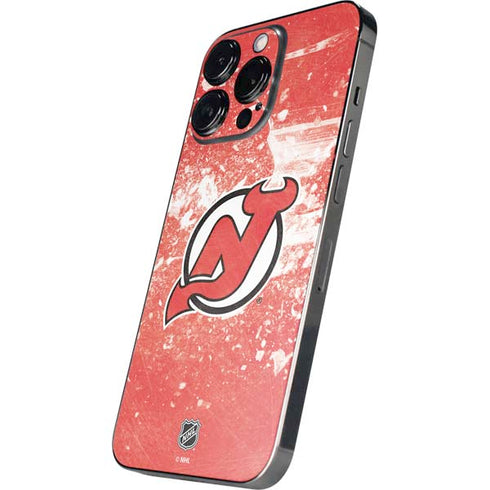 NHL New Jersey Devils Frozen iPhone 16 Pro Skin